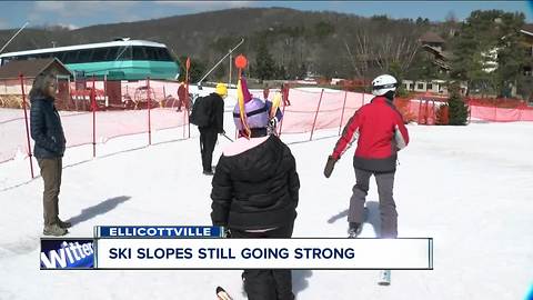 Skiing still going strong in Ellicottville