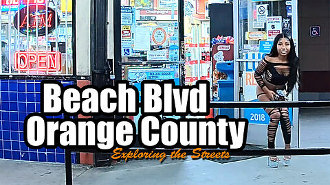 Beach Blvd, Orange County, California, USA 🎥 Exploring the Streets - Ep. 11