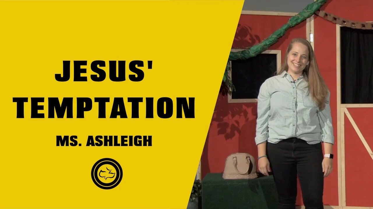Jesus’ Temptation (Matthew 4; Mark 1; Luke 4) | Younger Kids | Miss. Ashleigh