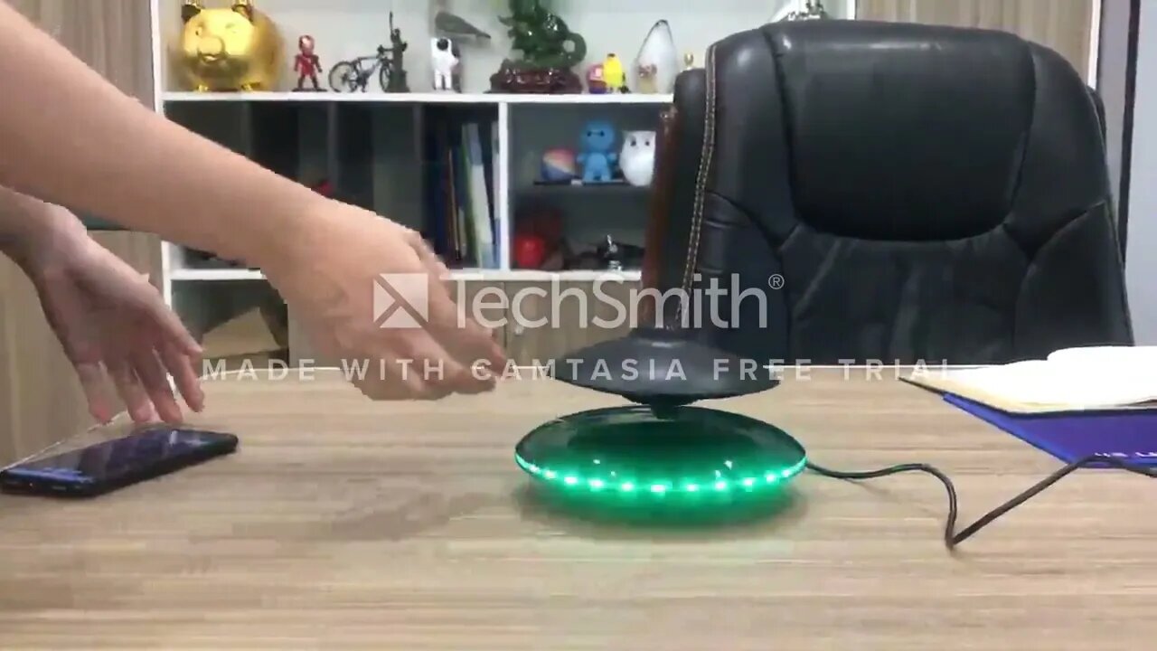 Magnetic Levitating Bluetooth Speaker RUIXINDA Levitating UFO Speakers