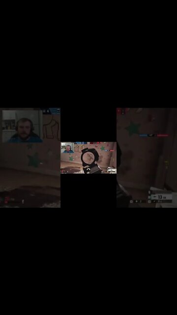 Bedroom Wall Bang Rainbow Six Siege House Clips #shorts