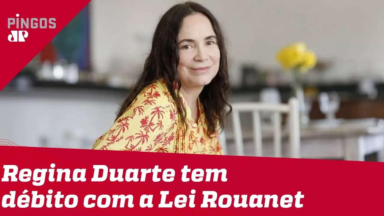 Regina Duarte tem débitos com a Lei Rouanet