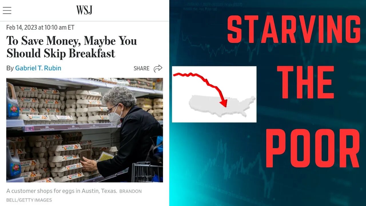 STARVING THE POOR!: WSJ Headline Suggests Skipping Breakfast To Save Money (CommentaREACTION)