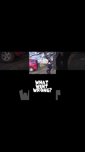 This Was Not Supposed To Happen Like That! "Car Port Collapse" #shortfails #failsvideo