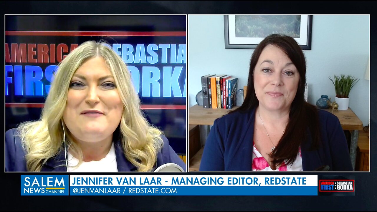 California targeting schools. Jennifer Van Laar with Jennifer Horn on AMERICA First