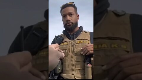 Had a Fair Talk with a Police Officer.