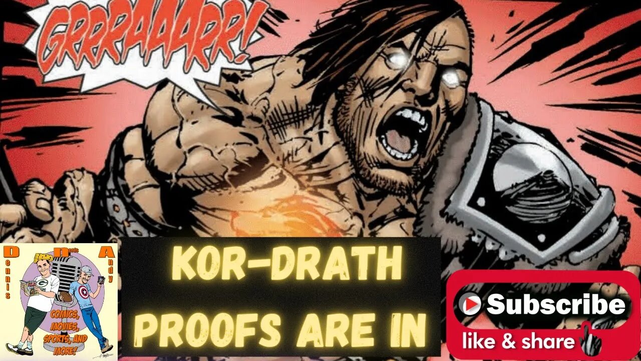 Kor-Drath Proofs are in the House! Lets check them out with Dennis and Andy!