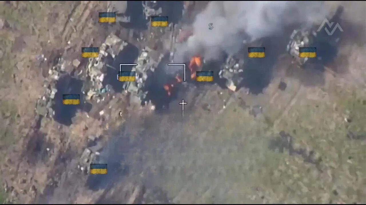 Russia's Brutal Assault on US Military Vehicles in Ukraine