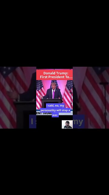 Donald Trump is The First President To...