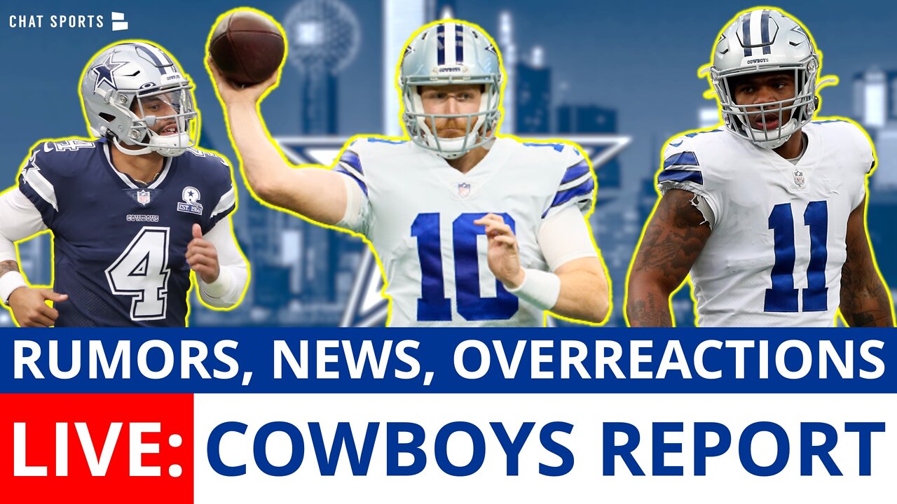 Cowboys Report LIVE: Week 2 Overreactions + Cowboys Rumors