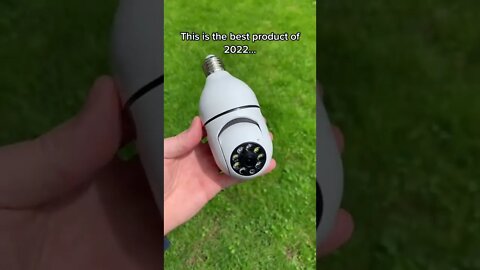 Light bulb security camera #amazing #short #shortsvideo #shorts