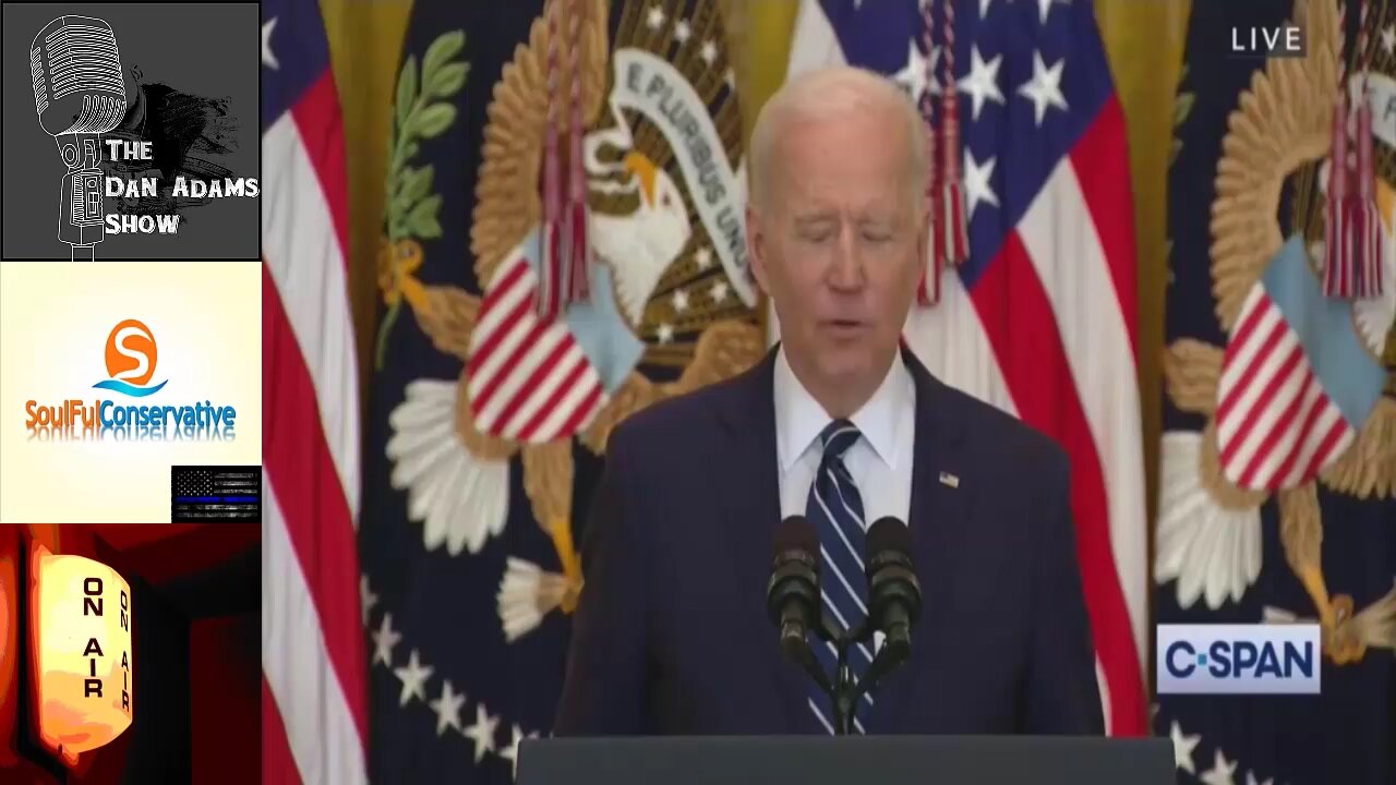 President Joe Biden's First SOLO Press Conference: "You know. The thing..."