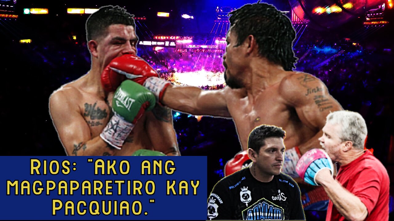 FREDDIE ROACH, IPINAGHIGANTI NI PACQUIAO MATAPOS SIPAIN NI ARIZA! RIOS, BUSOG SA SUNTOK!