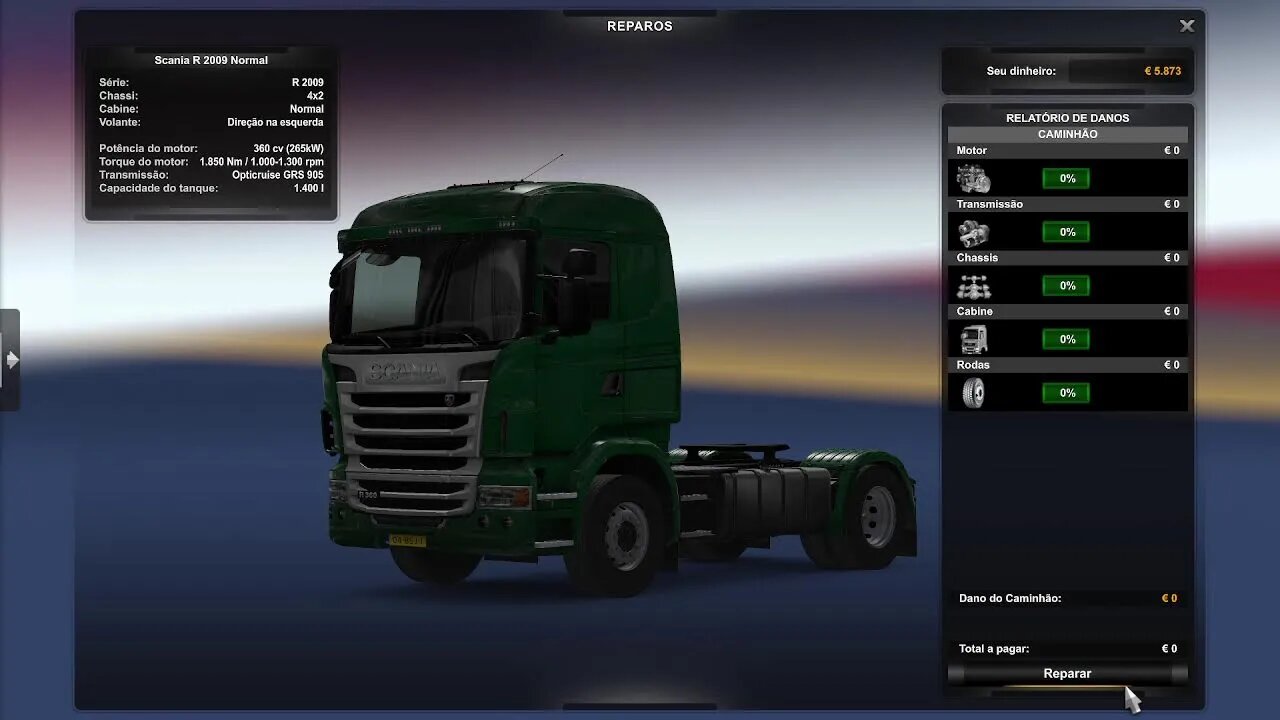 Comboio do Domingão no EuroTruck Simulator BORBELON GAMES