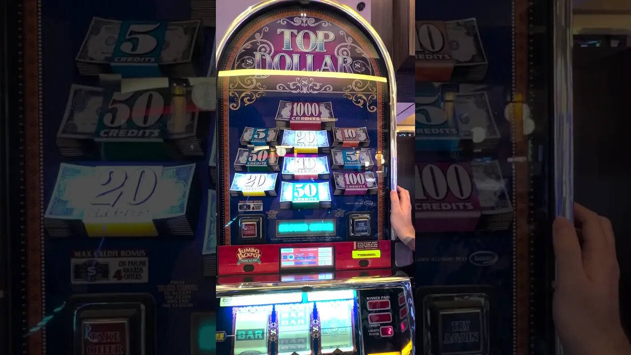 I WON $10,000 ON A LAS VEGAS SLOT MACHINE! 🎰🥹💰 #lasvegas #slots #casino