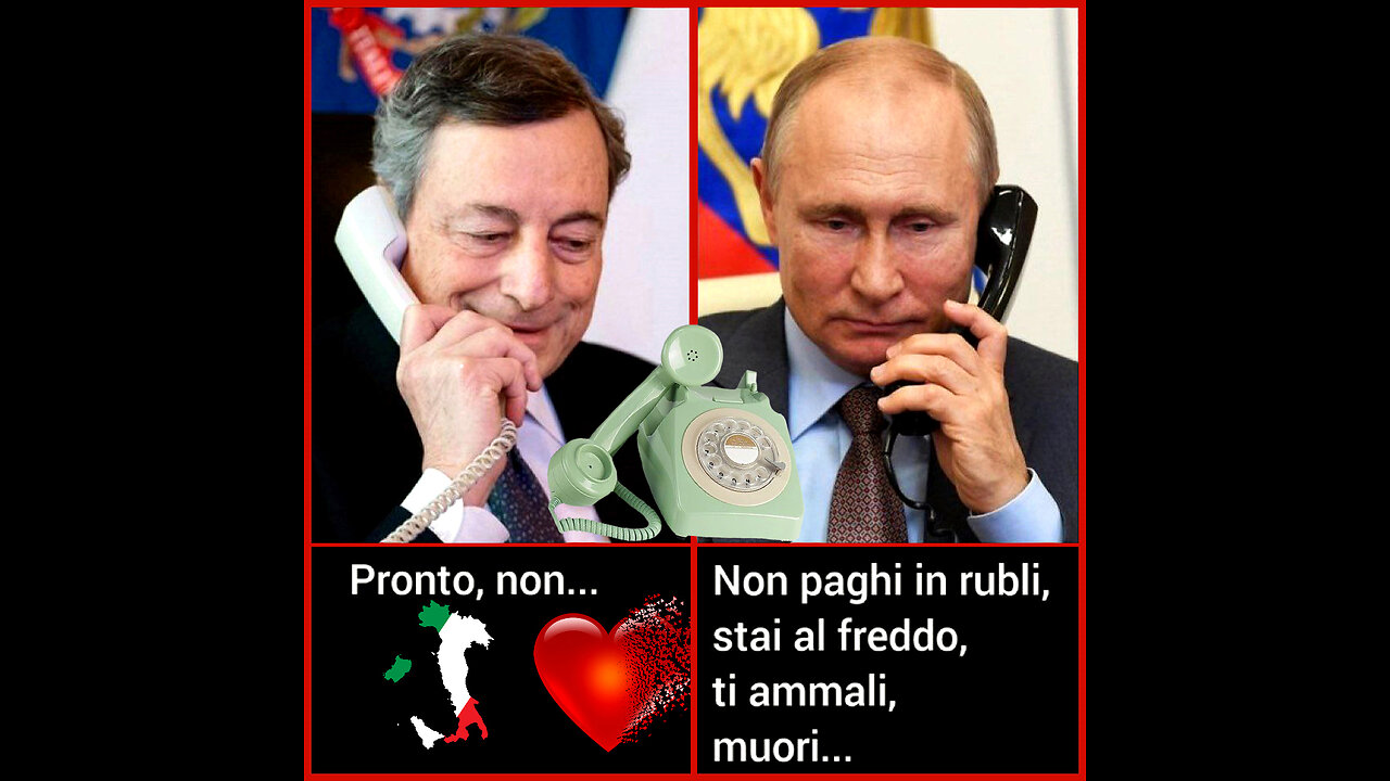 #“L'ITALIA RIPUDIA LA GUERRA E 🛑LA RUSSIA NON È IL MIO NEMICO!! BASTA CON L'INVIO DI ARMI ALL'UCRAINA, #RETTA DA UN COCAINOMANE AL SERVIZIO DELLA NATO, E IN DANNO DELLO STESSO POPOLO UCRAINO MANDATO AL MACELLO!!”👿👿