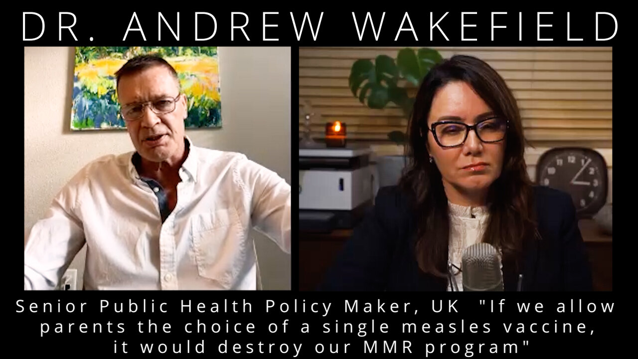 Senior UK Health Official: "If we allow parents the choice, it would destroy our MMR program!"