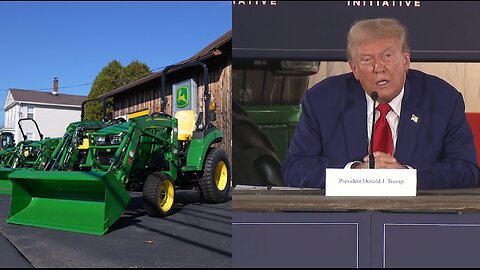 Trump Warns John Deere Of ’200% Tariff’ If It Moves Production To Mexico