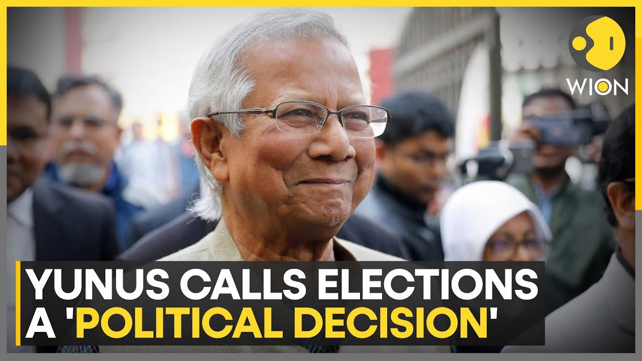 Elections only after reforms in various sectors: Yunus | English News | WION