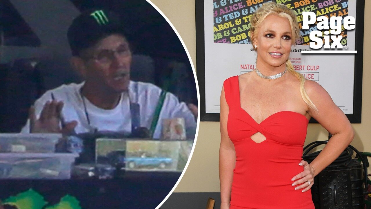 Britney's dad spotted after hearing