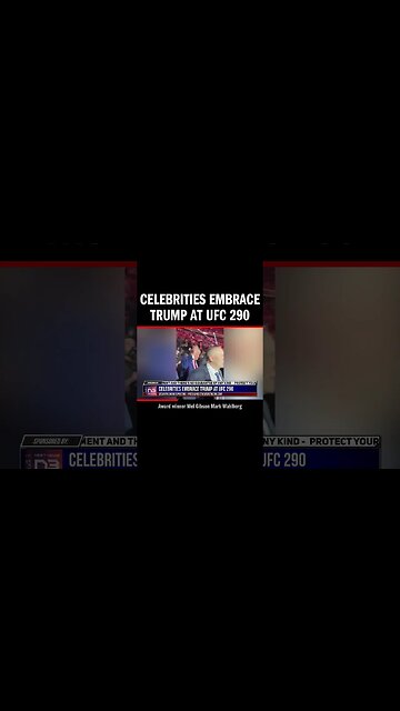 Celebrities Embrace Trump at UFC 290