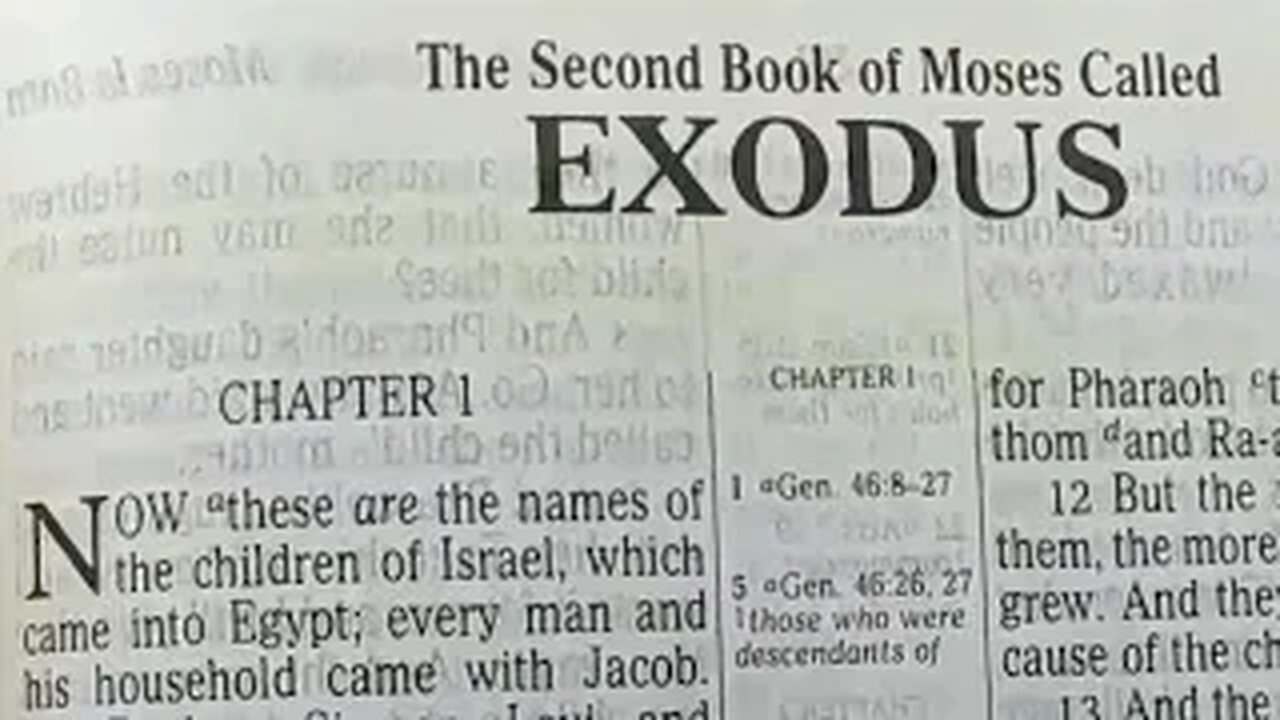 Exodus: Chapters: 01-03