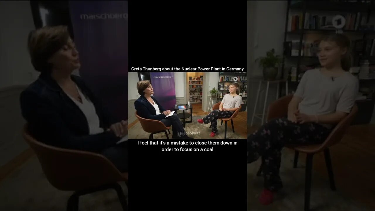 Greta Thunberg about German's Nuclear Power Plant shutdown