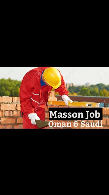 masson job | Saudi Oman masson job | Job For Masson #mason #job #shorts