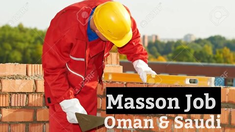 masson job | Saudi Oman masson job | Job For Masson #mason #job #shorts