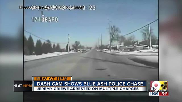 PD: Man drives stolen car, hits Blue Ash police cruiser