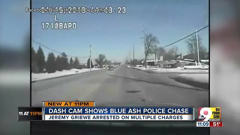 PD: Man drives stolen car, hits Blue Ash police cruiser