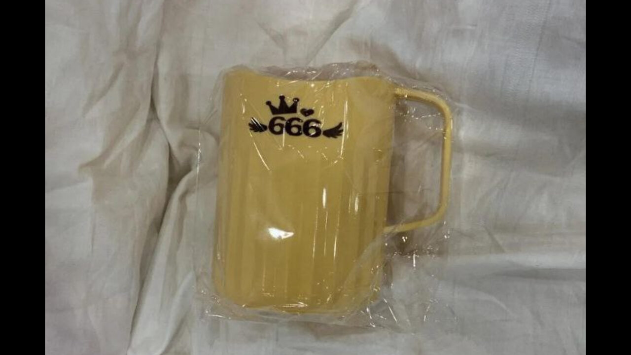 The 666 Mug They Are Giving COVID Camp Prisoners In Shanghai