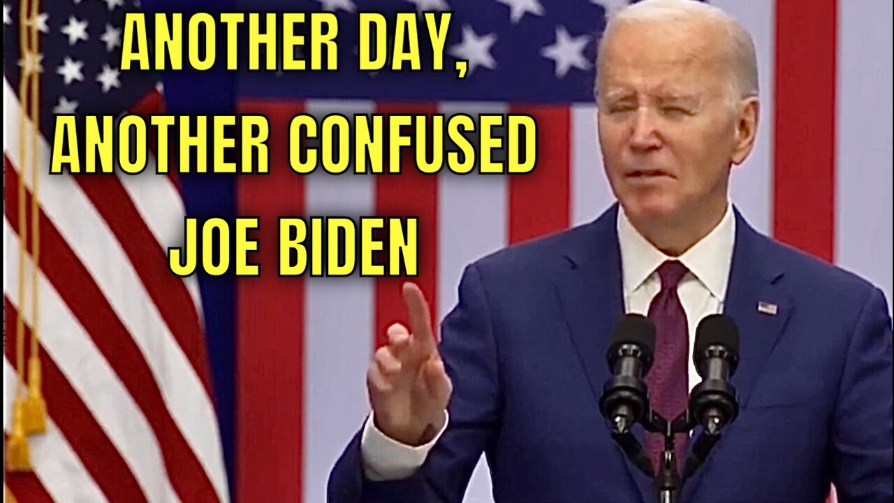 Joe Biden was a DISASTER again TODAY during his Speech 🤦‍♂️