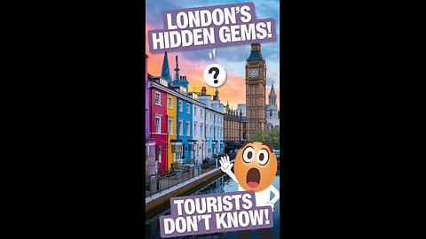 Secret Spots in London Tourists Never See! (Must-Visit Hidden Gems)