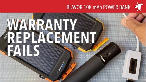 Replacement Fail Blavor 10,000mAh Power Bank