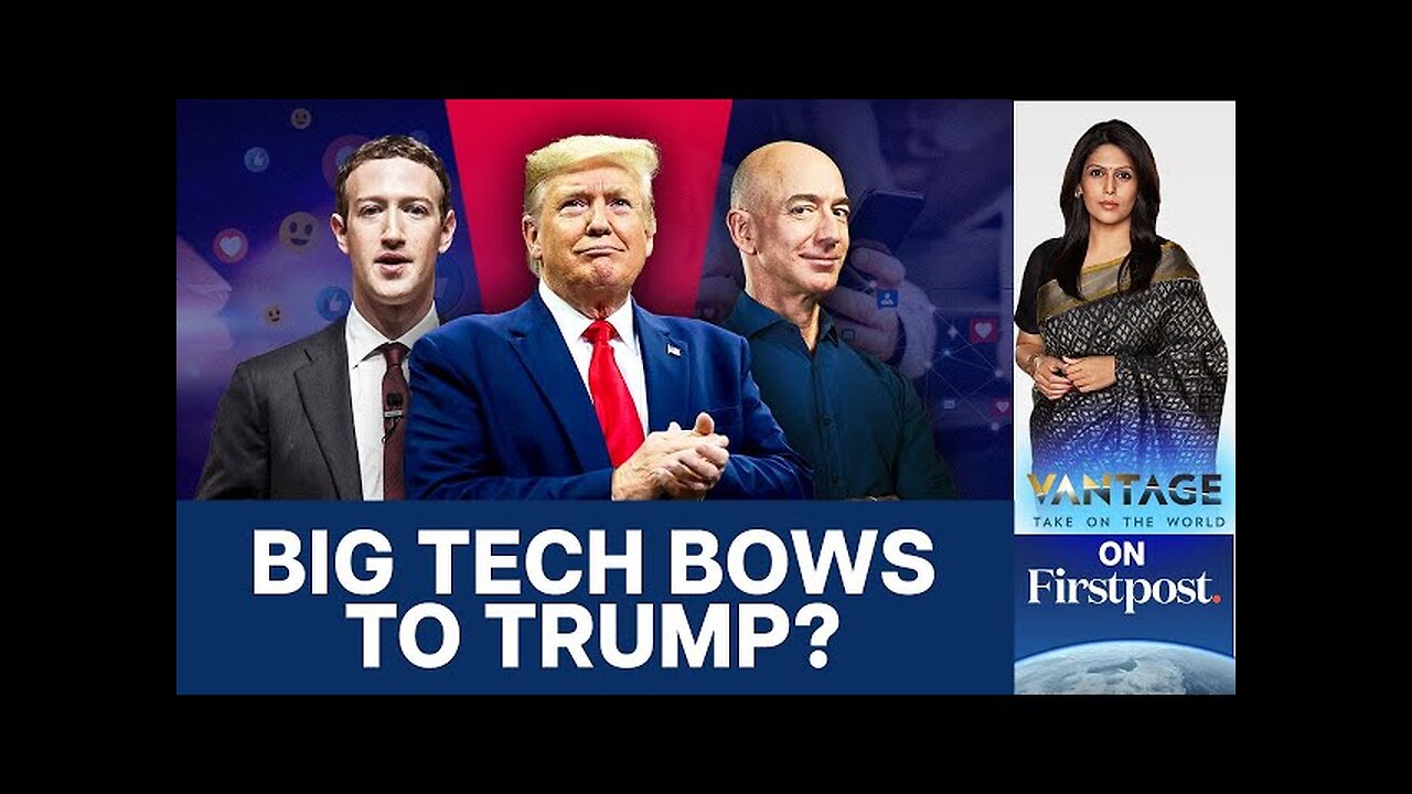 Trump, Tech and $1M Donations: What’s Behind Big Tech’s Outreach? | Vantage with Palki Sharma