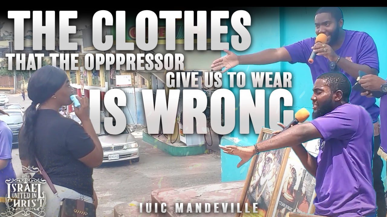 The Clothes That The Oppressor Give Us To Wear is Wrong