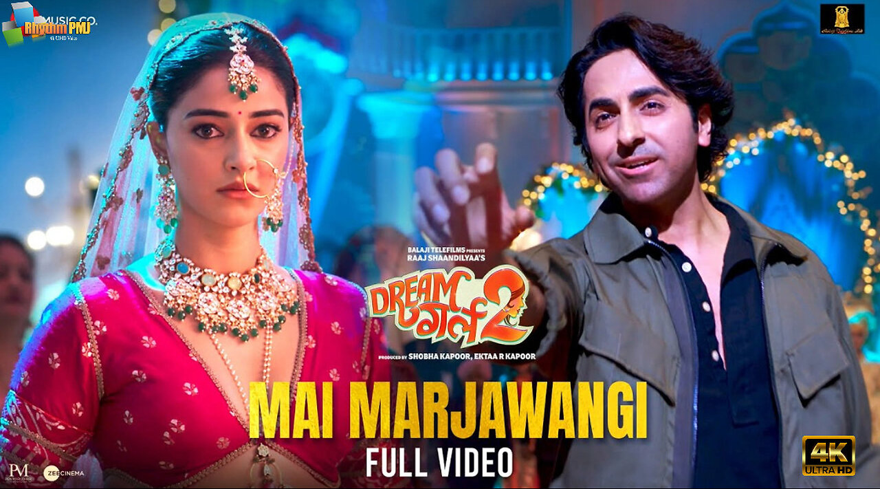 Mai Marjawangi - Full Video | Dream Girl 2 | Ayushmann Khurrana, Ananya Panday | 4k uhd video 2023