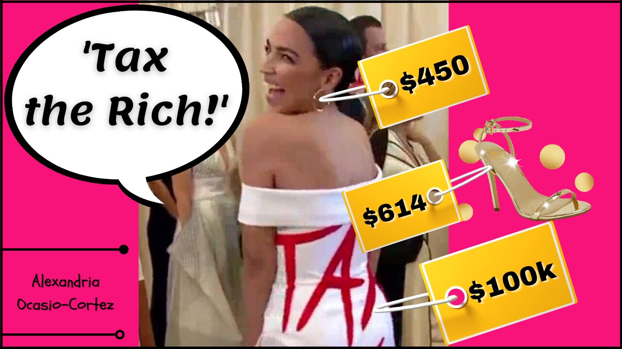 'Tax the Rich' - Alexandria Ocasio-Cortez at Met Gala