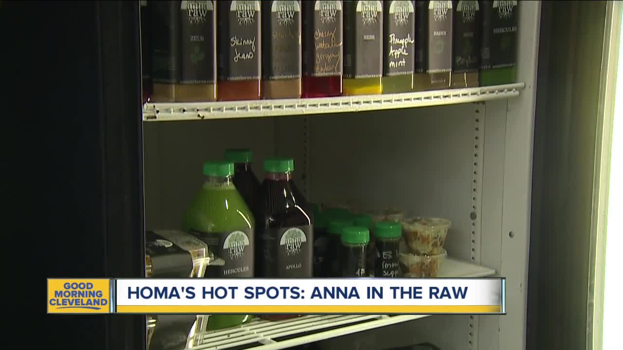 Homa's Hot Spots: Anna in the Raw