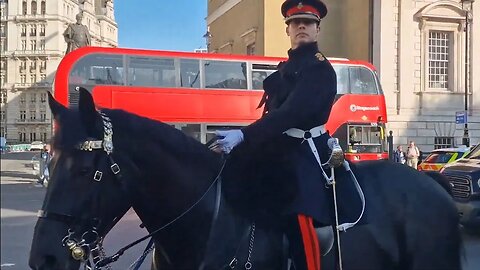 MAKE WAY FOR THE CAPTAIN OF THE KINGS LIFE GUARD #horseguardsparade