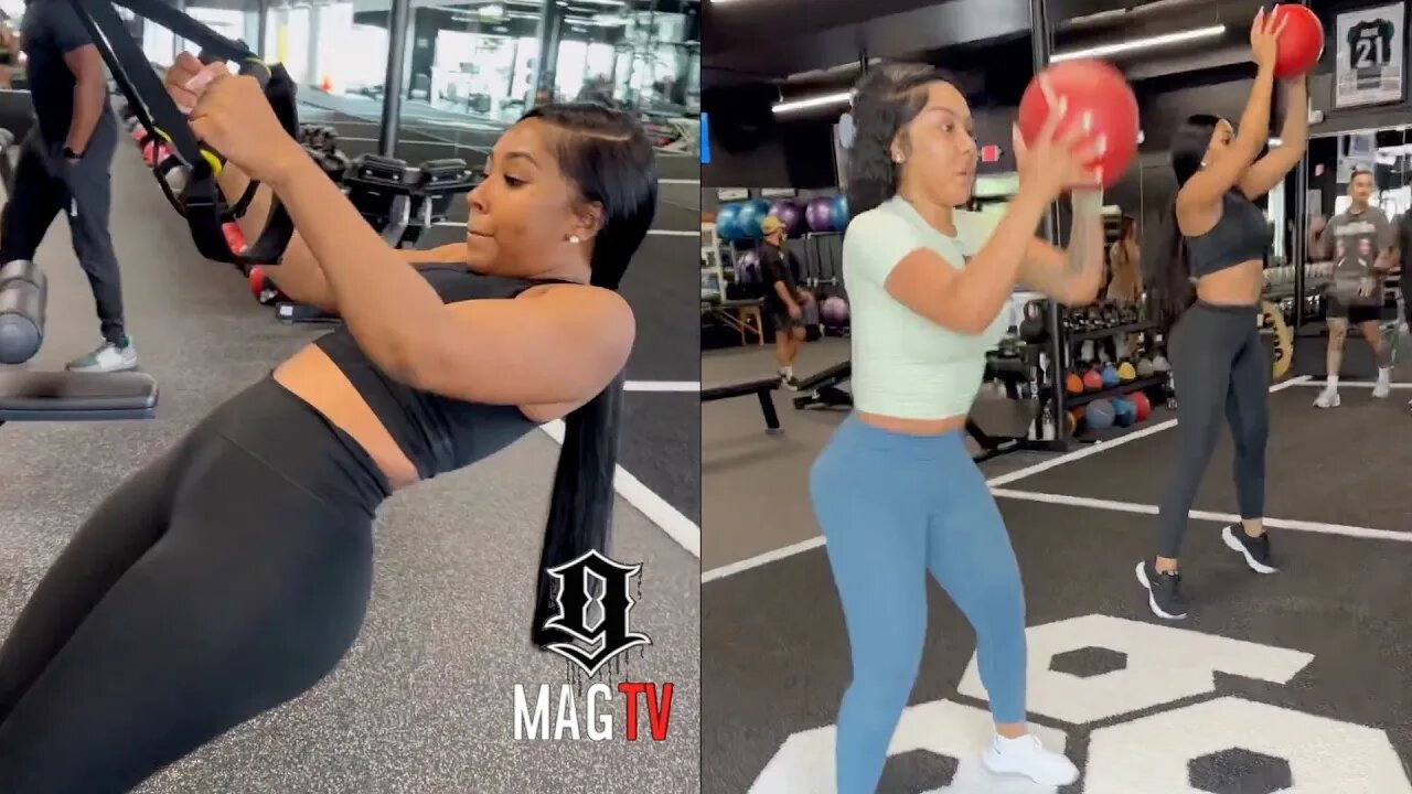 Yung Miami Works Out Wit Ari Fletcher! 🏋🏾‍♀️