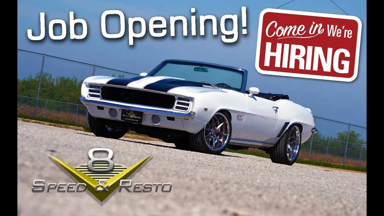 V8 Speed and Resto Shop Seeks and Custom Metal Fabricator and Installer for Custom Car Work