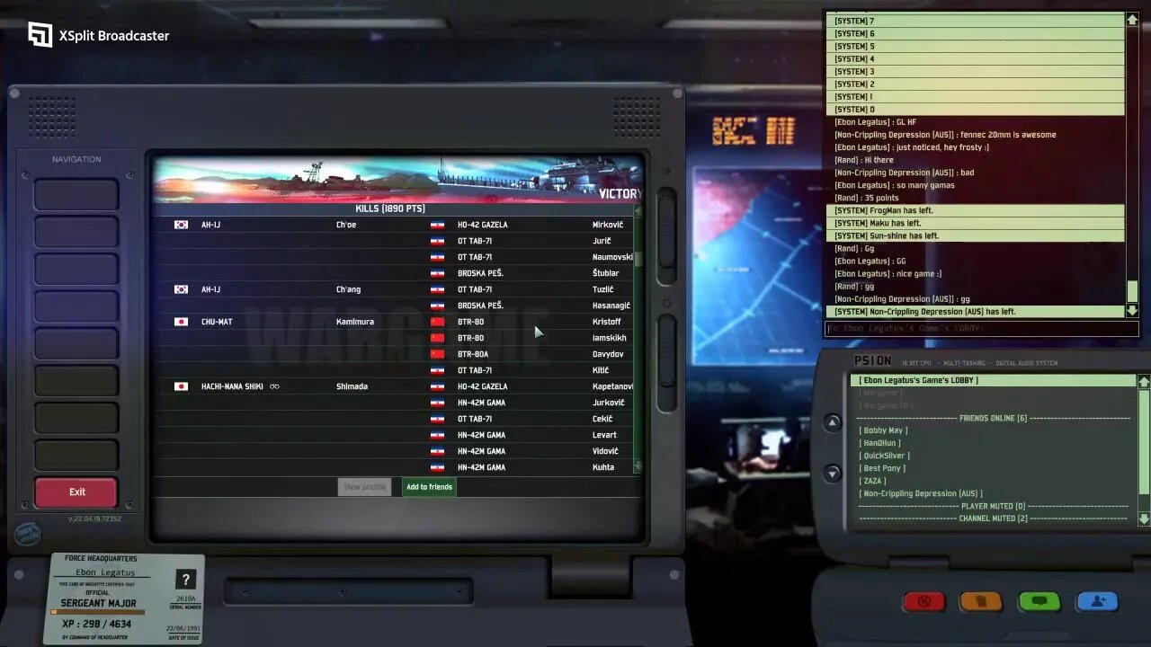 Wargame Red Dragon - Live First Stream!