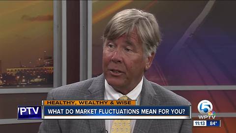 What do market fluctuations mean for investors?