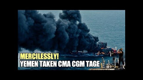 Yemen targets container ship CMA CGM TAGE as warning to America