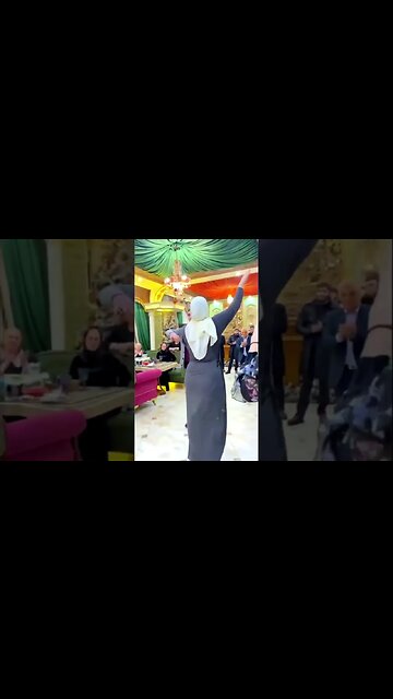 Шикарный Чеченский танец. На свадьбе