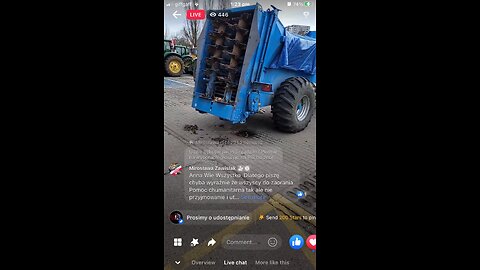 Polish 🇵🇱 farmers protesting february 2024🚜🚜🚜🚜
