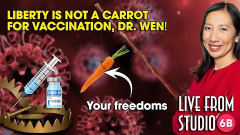 Freedom as a Carrot for Vaccination?! This Woman Embodies Tyranny!