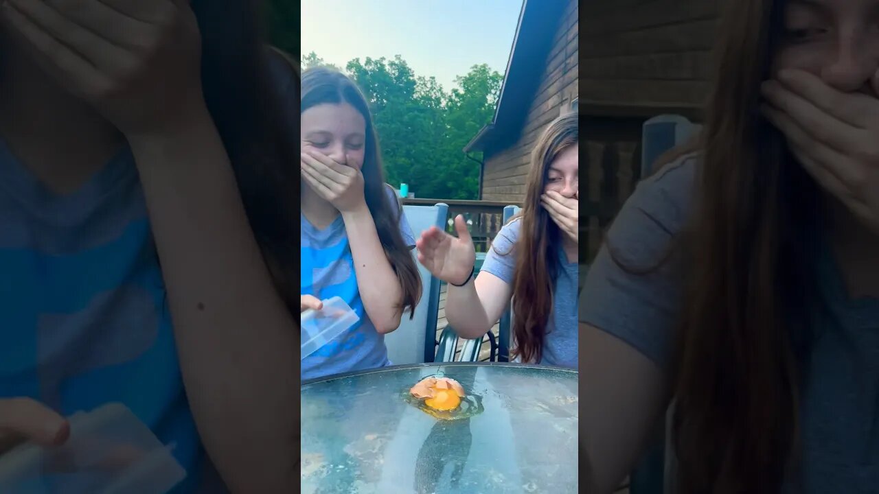 She slapped it again…EGG CHALLENGE!! #challenge #sisters #funny #fun